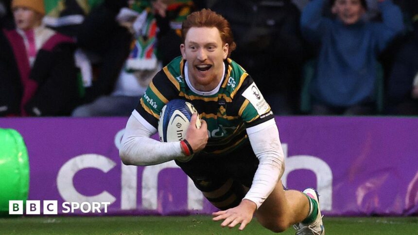 Hendy hat-trick as eight-try Saints hammer Bulls