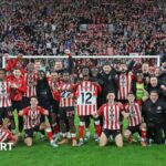 Sunderland recreate Newcastle team photo after 'special' derby win