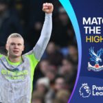 Haaland scores twice as Man City win at Crystal Palace