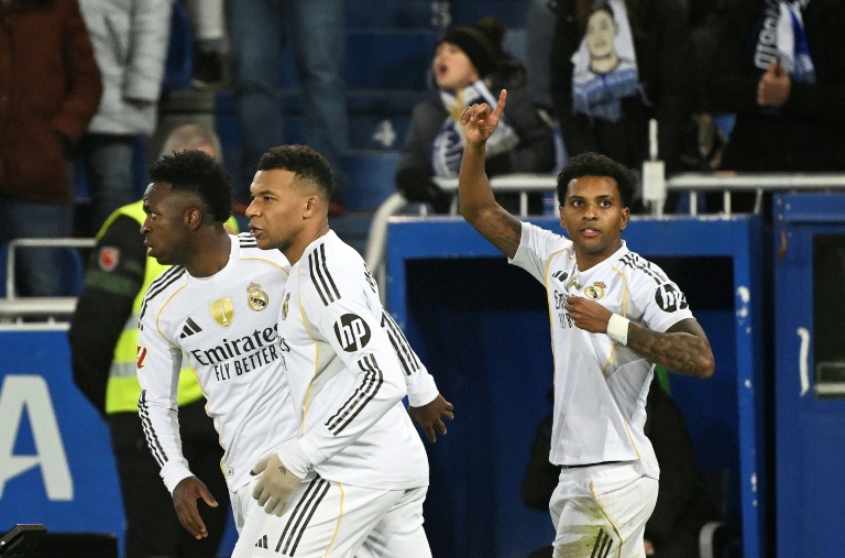 Rodrygo scrapes Real Madrid win at Alaves