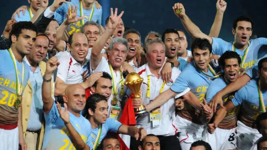 Egypt: 26 AFCON appearances, 7 titles
