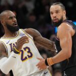 LeBron James clashes with Suns' Dillon Brooks in Lakers' 2-point win