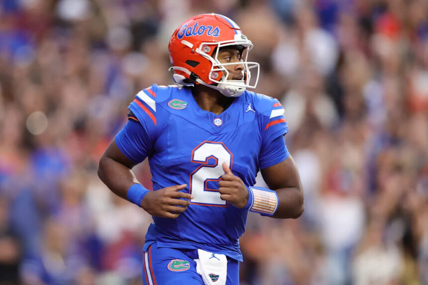 Florida quarterback DJ Lagway announces he's entering NCAA transfer portal after rocky sophomore sea