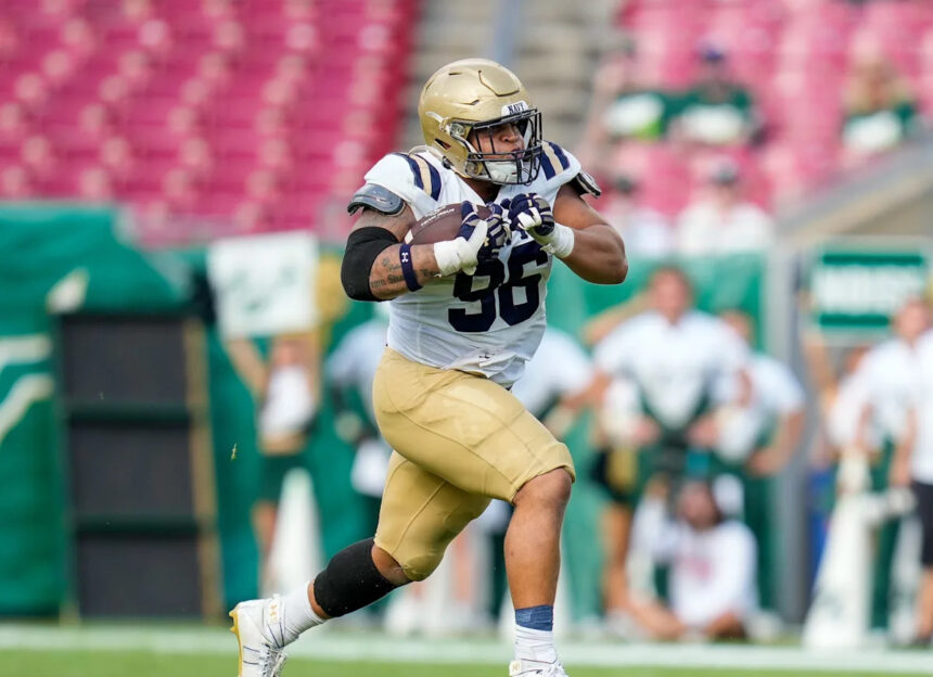 Navy DT Landon Robinson earns 2025 AP First Team All-American honors