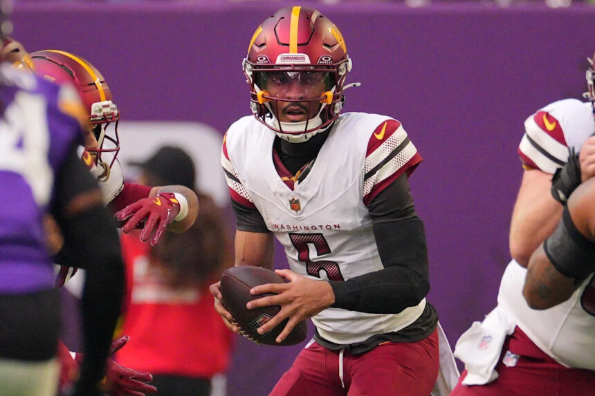 Commanders shutting down QB Jayden Daniels for rest of 2025 season