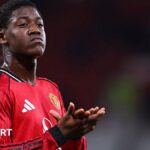 Man Utd midfielder's half-brother wears 'Free Kobbie Mainoo' T-shirt