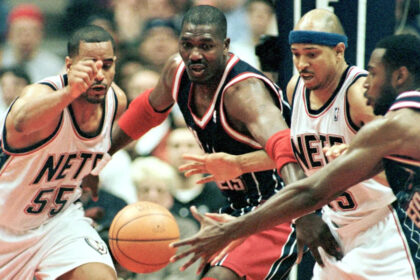 Houston Rockets jersey history No. 3 - Michael Dickerson (1998-99)