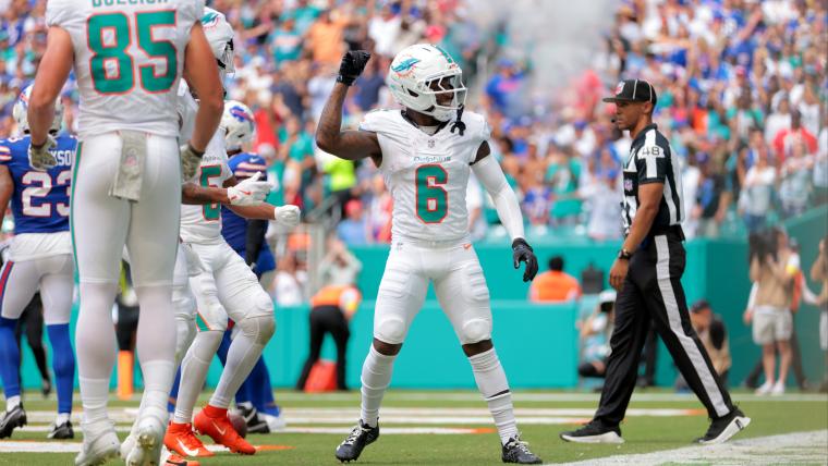 Is Malik Washington playing tonight? Why Dolphins' WR isn't doing anything vs. Steelers