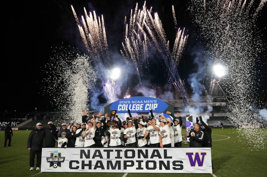 South Kitsap grad helps Washington capture NCAA men's soccer title