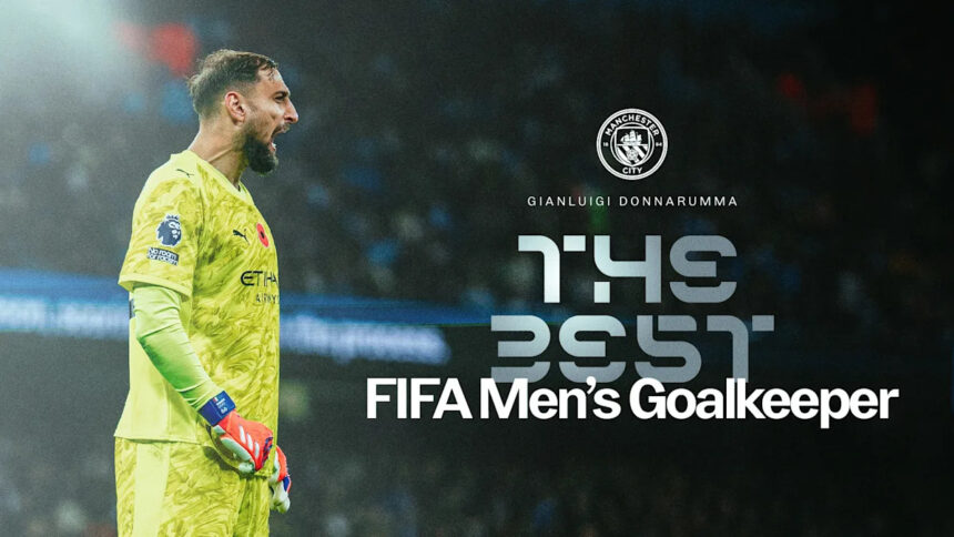 Donnarumma named The Best FIFA Men’s Goalkeeper