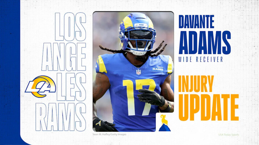 Rams aren’t ruling out Davante Adams yet for Thursday night vs. Seahawks