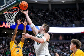 Jaxon Kohler and No. 9 Michigan State roll to a 92-69 win over Toledo