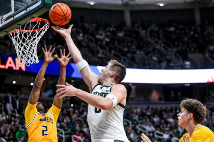 Jaxon Kohler and No. 9 Michigan State roll to a 92-69 win over Toledo