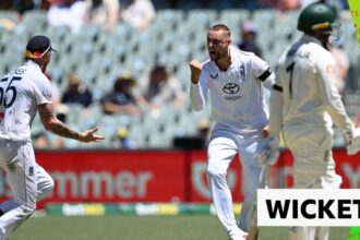 Khawaja misses out on century as Jacks gets first Ashes wicket