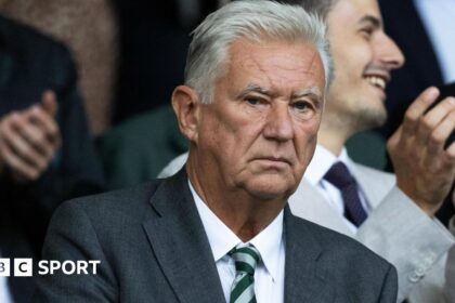 Lawwell cites 'abuse and threats' as he quits as Celtic chairman