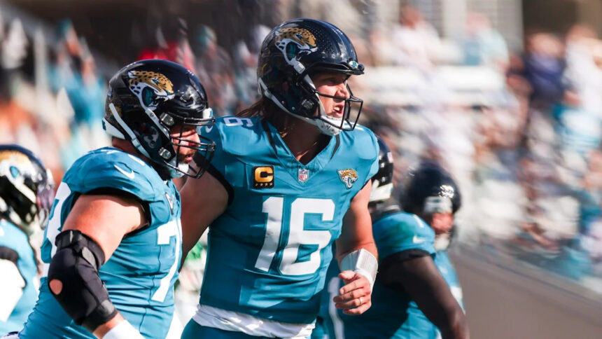 Trevor Lawrence is the AFC offensive player of the week for the fourth time in his career