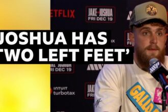 AJ needs a dance class before trying to box - Paul