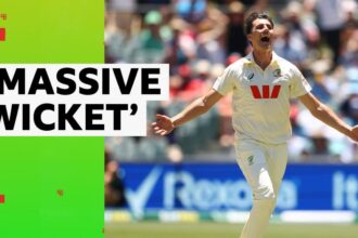 'Give Australia the urn' - England in trouble as Cummins removes Root