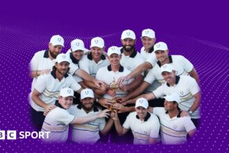 Team Europe voted BBC Sports Personality Team of the Year