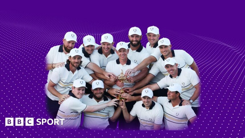 Team Europe voted BBC Sports Personality Team of the Year