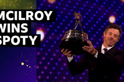 Watch: McIlroy receives Sports Personality of the Year award