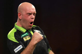 Van Gerwen through to round two at PDC Worlds