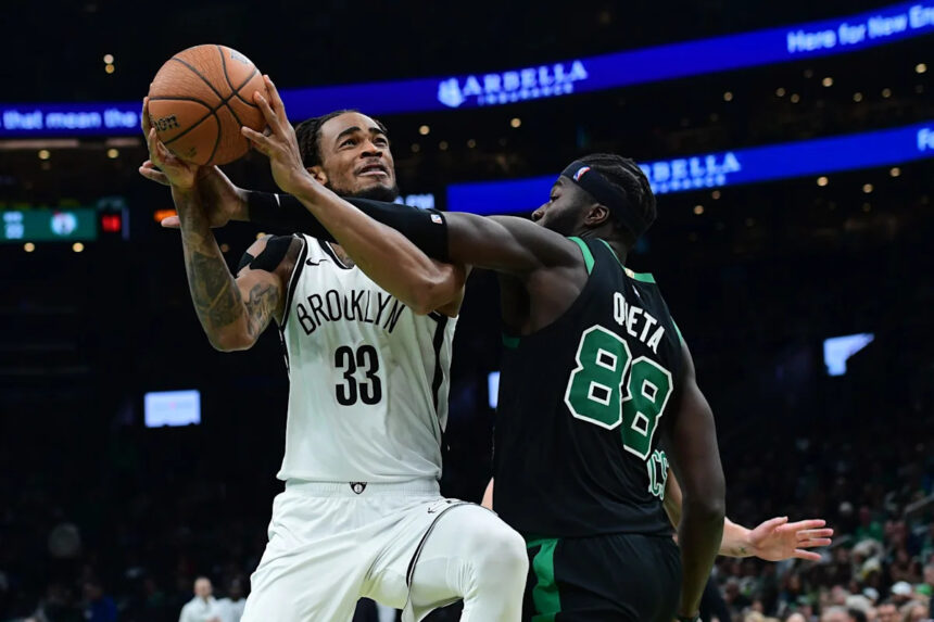 Brooklyn Nets jersey history No. 33 - Nic Claxton (2019-25)