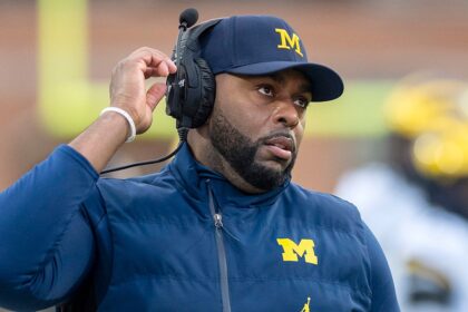 Sherrone Moore 'had long history of domestic violence' against Michigan staffer, attorney alleges
