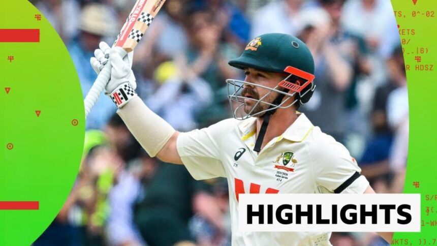 Head scores unbeaten century to leave England on brink of Ashes defeat