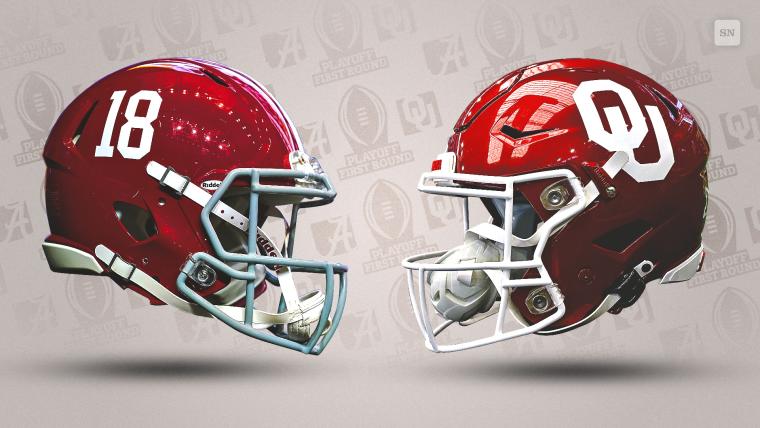 What time is the Oklahoma-Alabama game today? Channel, TV schedule, live stream for CFP first round
