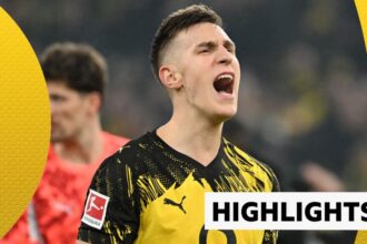 Dortmund beat Monchengladbach to move up to second