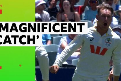 'Absolutely sensational' - Labuschagne catch removes Pope