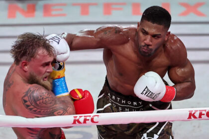 Anthony Joshua breaks Jake Paul’s jaw with vicious 6th-round knockout