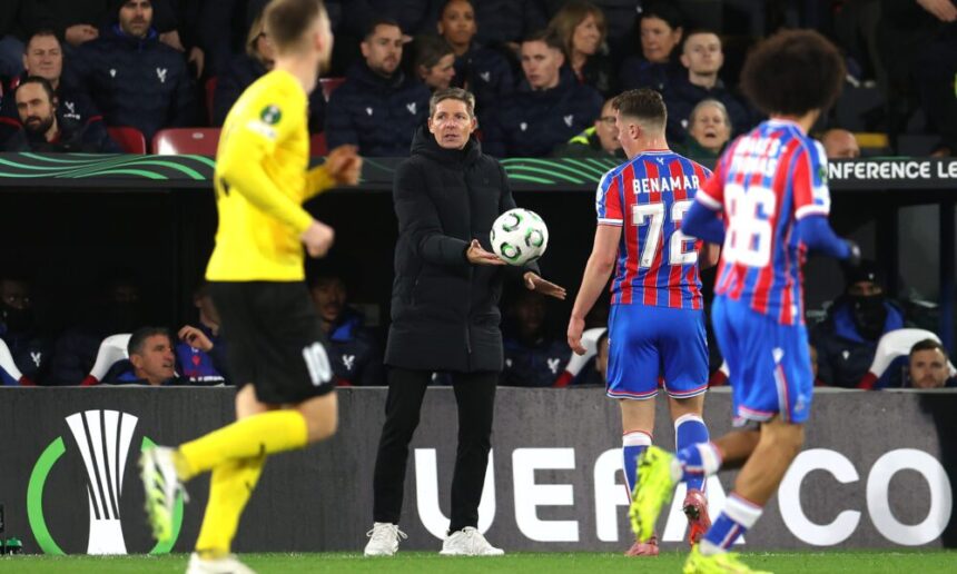 Crystal Palace predicted line-up vs Leeds (3-4-2-1)