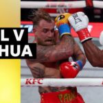 Highlights: Joshua beats Paul via stoppage in one-sided contest