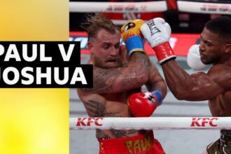 Highlights: Joshua beats Paul via stoppage in one-sided contest