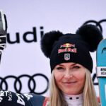Vonn claims third podium finish in four races