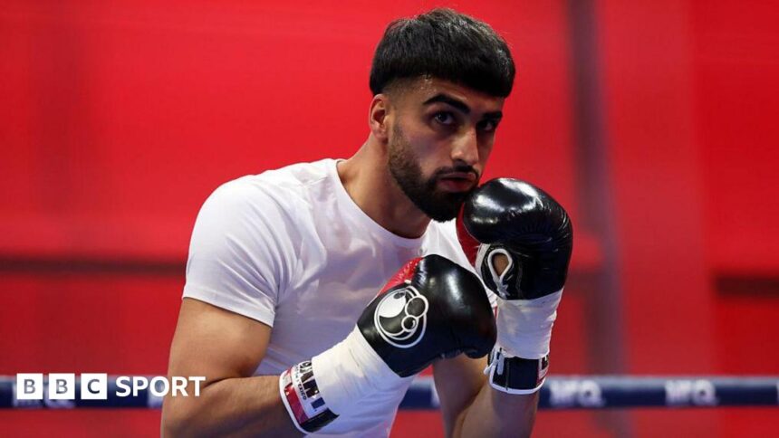 Britain's Azim headlines on BBC Two on 31 January