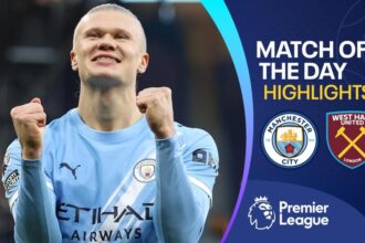 Haaland scores twice as Man City beat West Ham