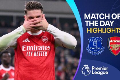 Gyokores penalty sends Arsenal top of the table in win against Everton