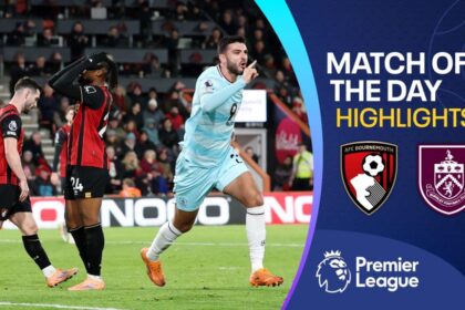 Broja heads home late equaliser for Burnley at Bournemouth