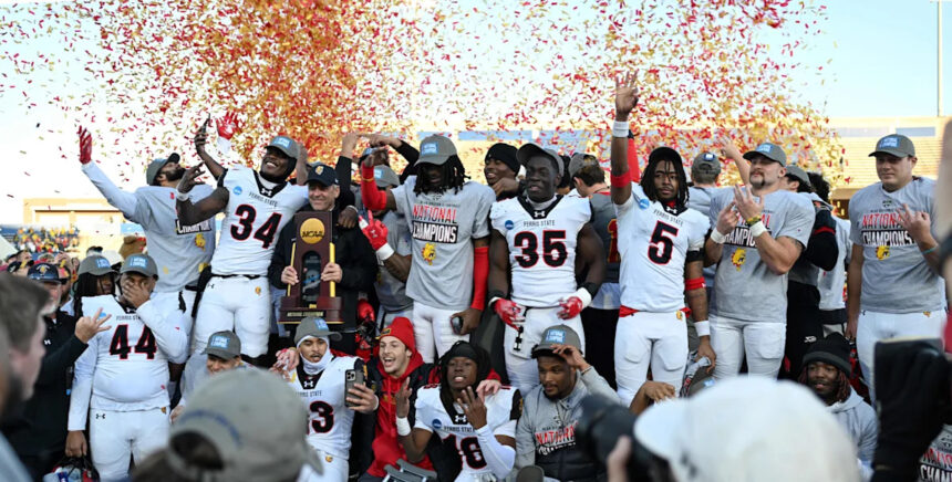 Ferris State wins historic Division II football title, 4th in 5 years