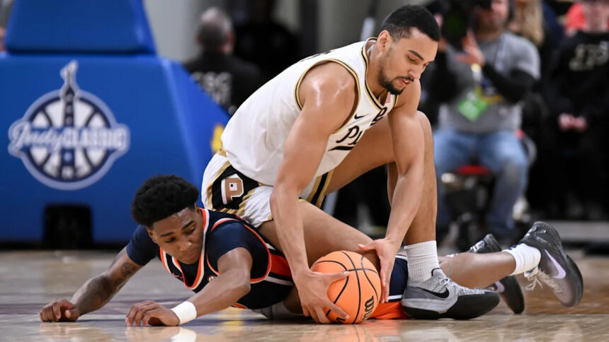 Kaufman-Renn scores 18, Smith has 14 assists as No. 6 Purdue routs No. 21 Auburn 88-60
