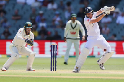 Australia needs 3 wickets to retain the Ashes. England needs 126 runs to keep the series alive