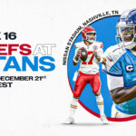 Chiefs vs. Titans: Live updates, highlights for Week 16 matchup