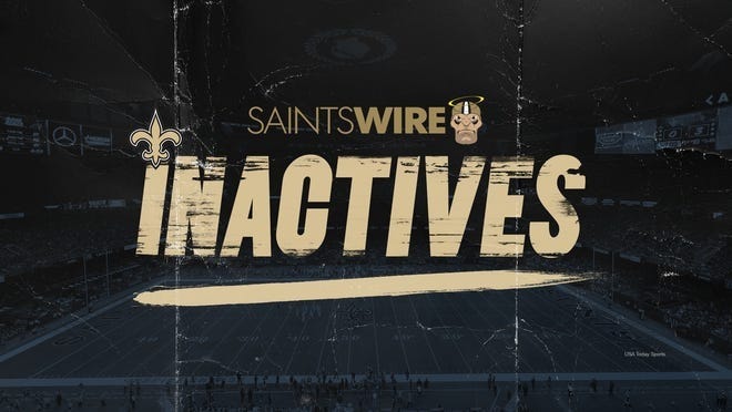 New Orleans Saints announce inactive players for Week 16 vs. Jets