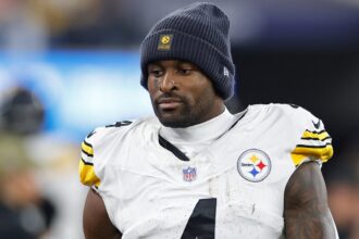 Steelers star receiver DK Metcalf takes swing at Lions fan during game in Detroit