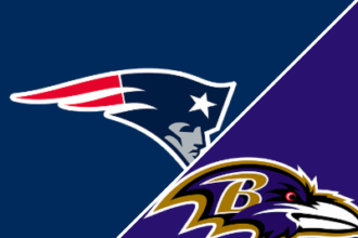 Follow live: Patriots look to clinch playoff berth with win over Ravens