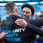 Panthers take 1st place in NFC South with 23-20 win over Buccaneers