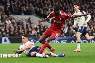 Should Van de Ven have been sent off for Isak tackle?